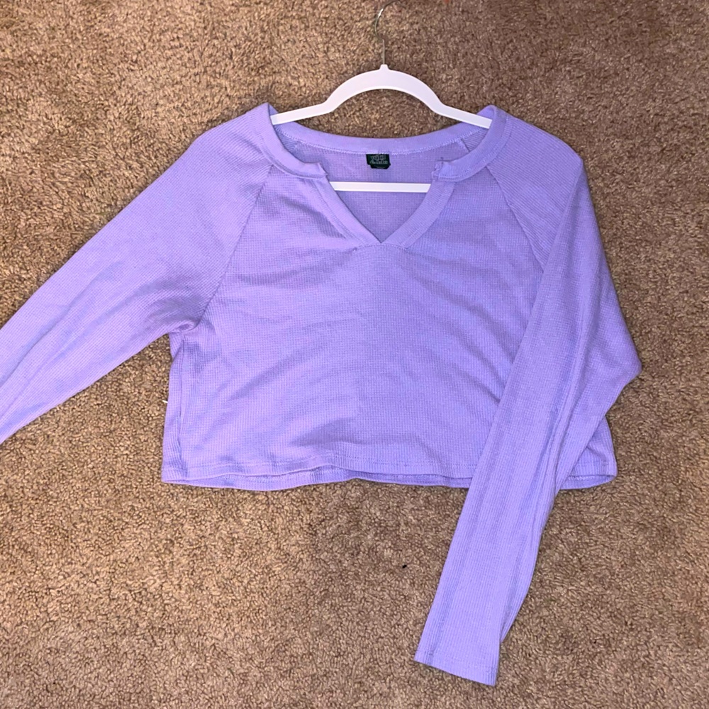 Wild Fable Lilac crop-top